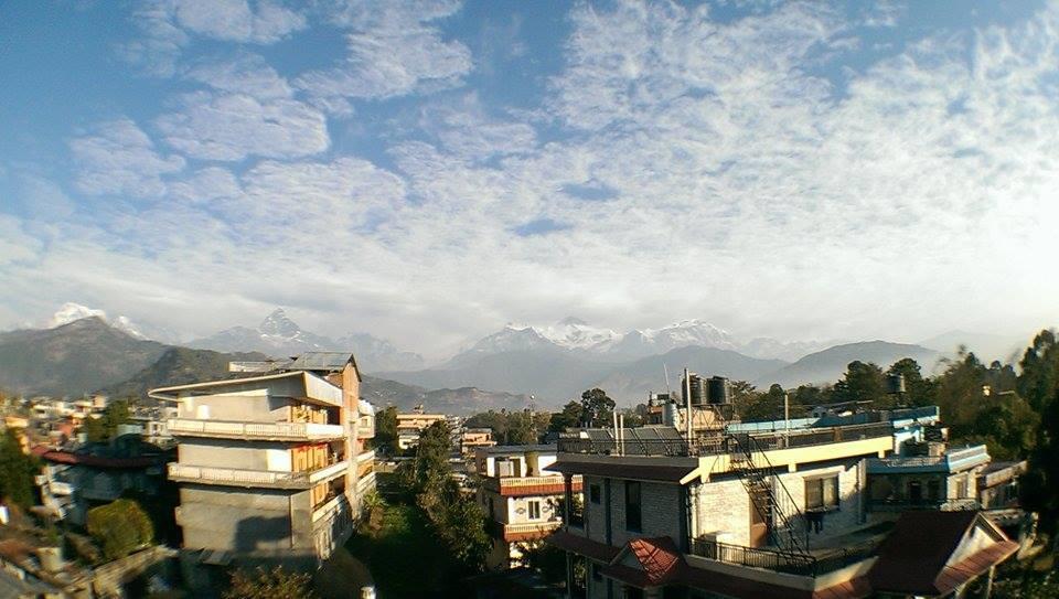 Hotel Mountain View Pokhara Exterior foto