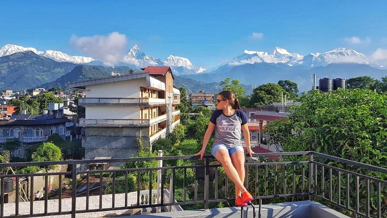 Hotel Mountain View Pokhara Exterior foto