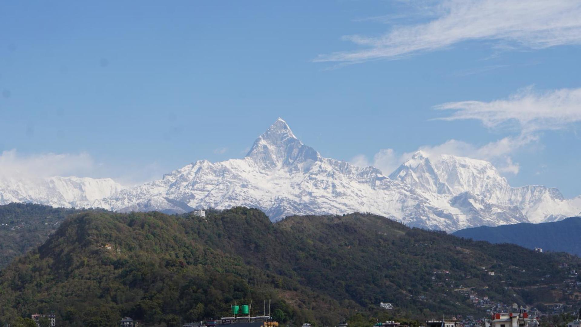 Hotel Mountain View Pokhara Exterior foto