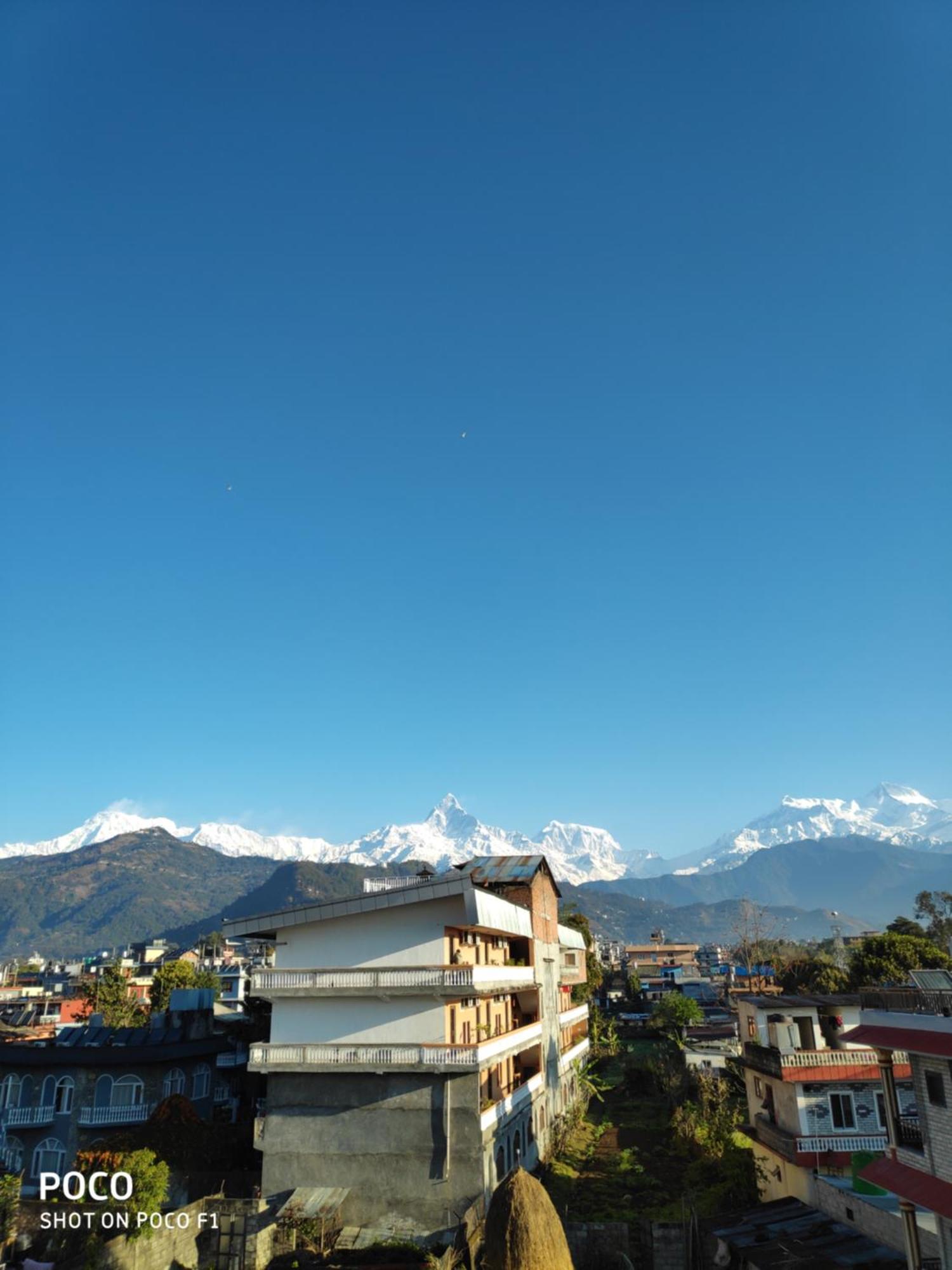 Hotel Mountain View Pokhara Exterior foto