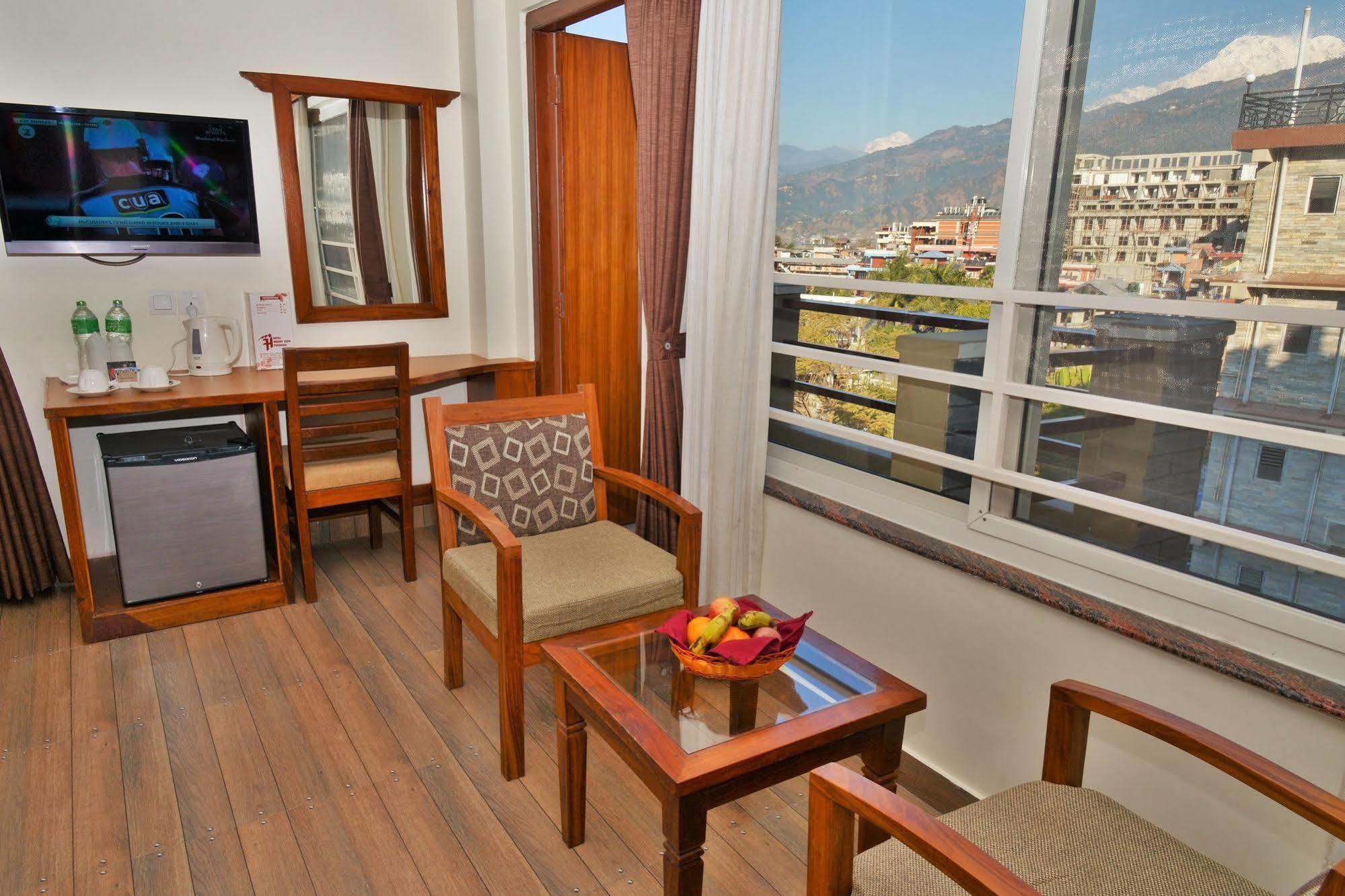 Hotel Mountain View Pokhara Exterior foto